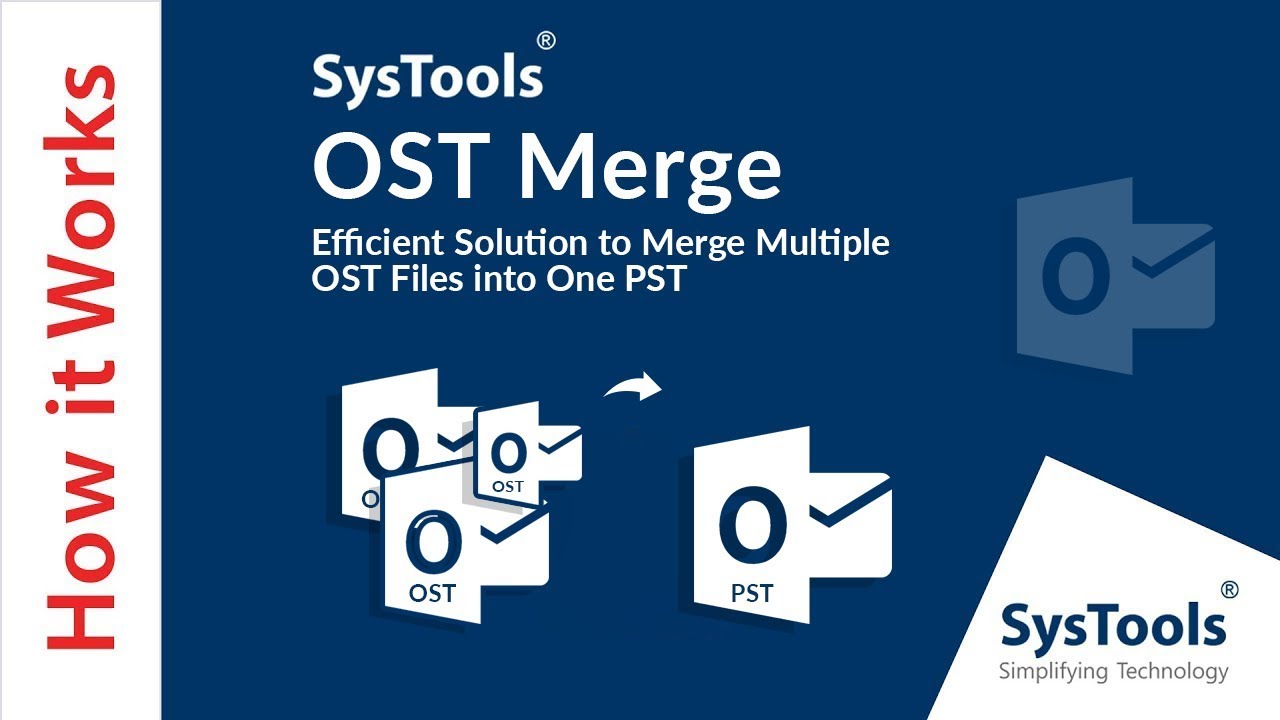 SysTools OST Merge v5.1 OST/PST文件合并软件