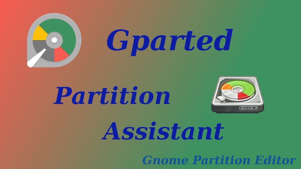 Gnome Partition Editor (GPartEd) Live v1.6.0-3 自启动分区编辑软件