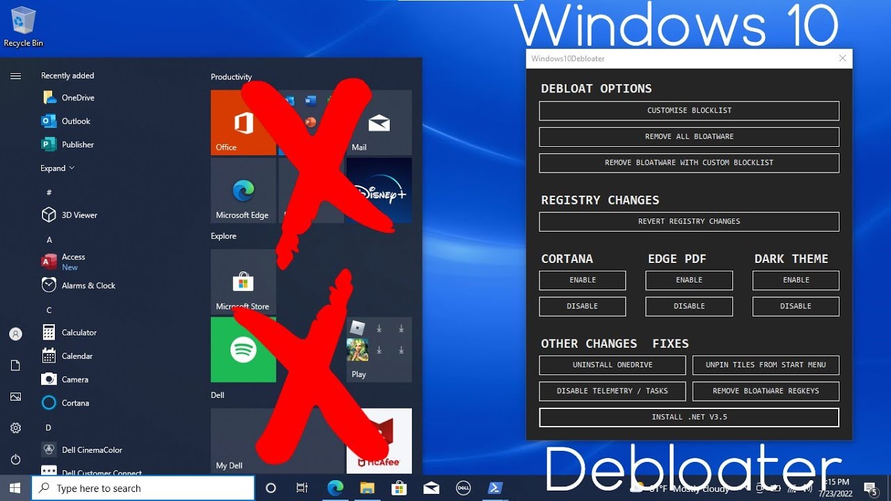 Windows 10 Debloater v2.6.11 系统优化工具