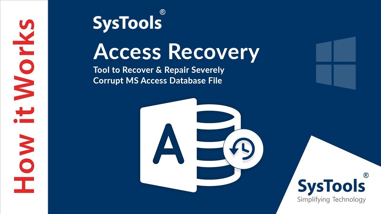 SysTools Access Password Recovery v6.5 数据库恢复工具