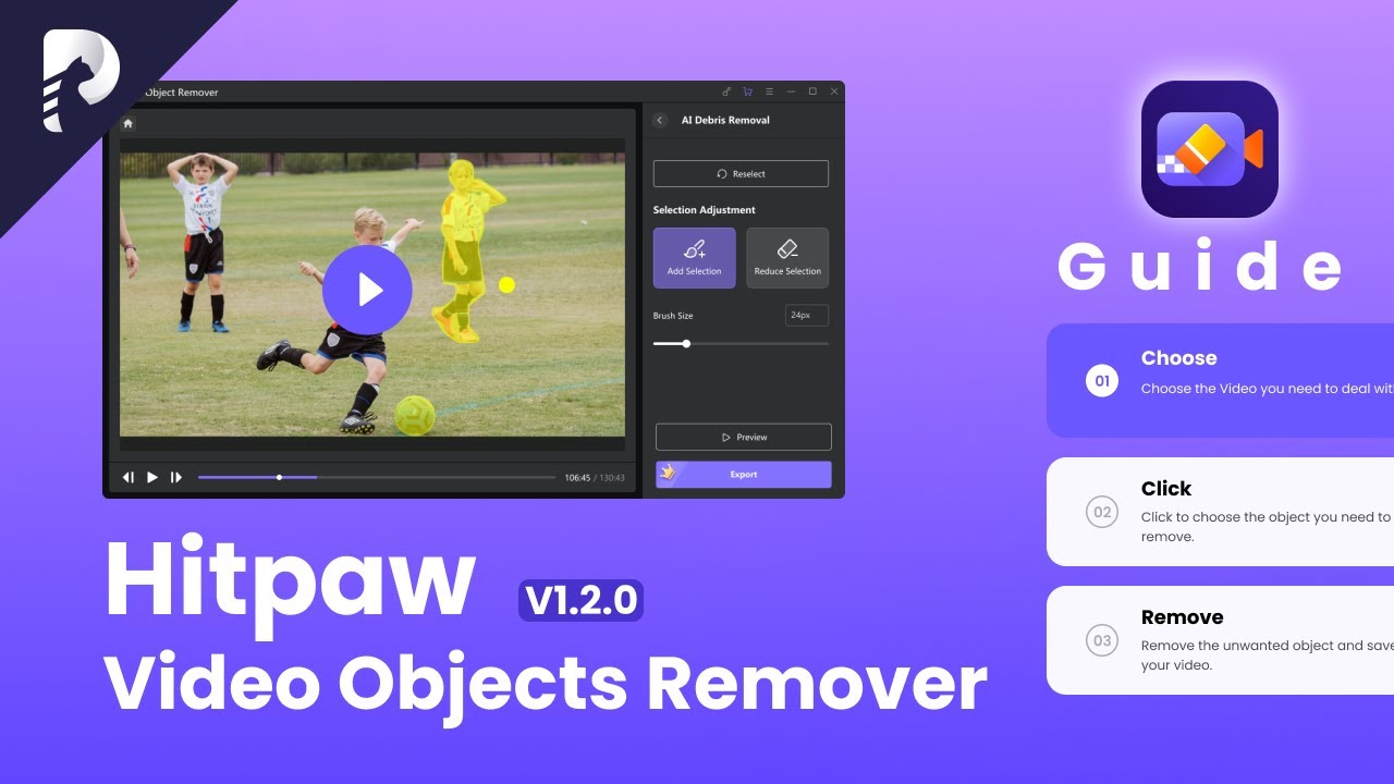 HitPaw Photo Object Remover v1.0.0.18 AI照片对象去除器