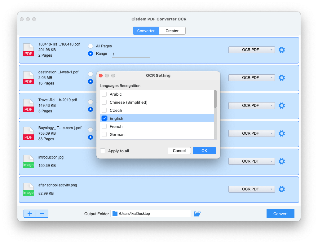 Cisdem PDF Converter OCR v3.2.0 PDF文件转换软件