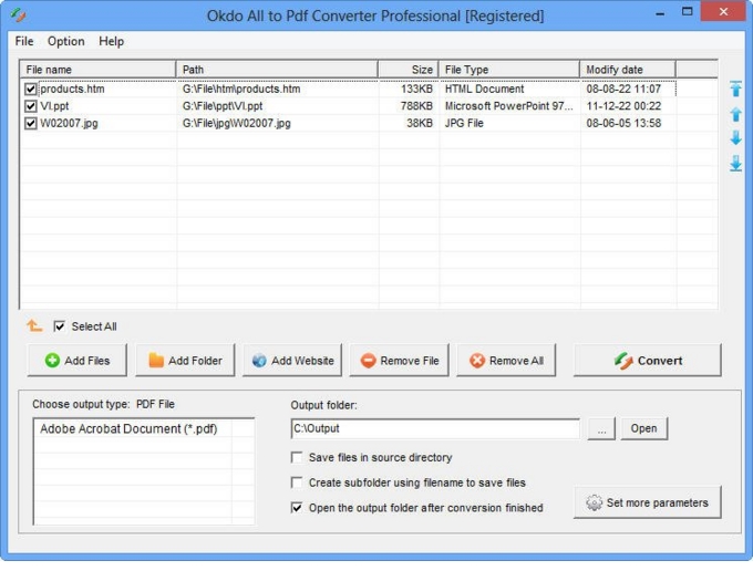 Okdo All to Pdf Converter Professional v5.9 PDF多格式转换器