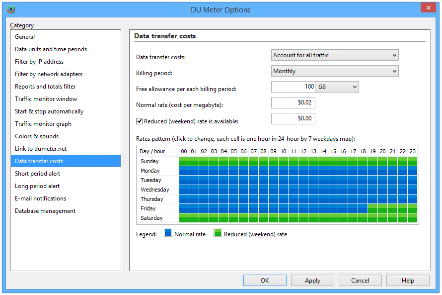 DU Meter v8.05 可视化网络监控器