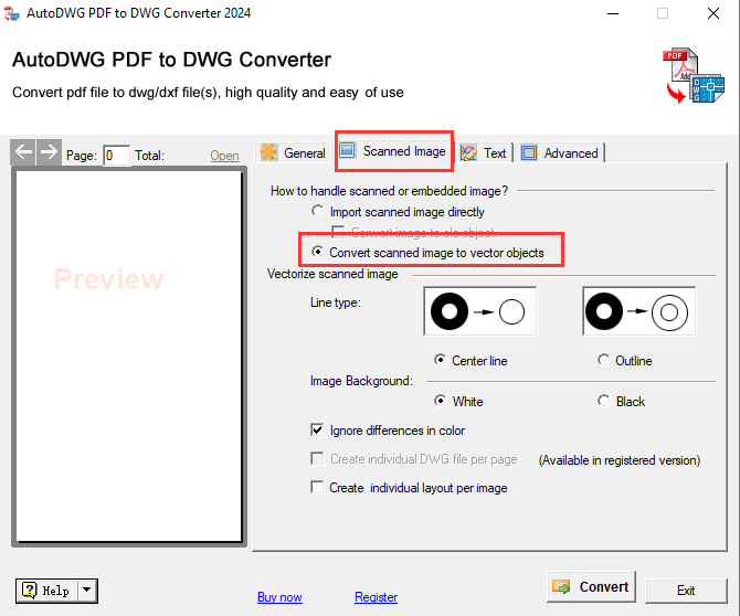 AutoDWG PDF to DWG Converter Pro 2024 v4.7 PDF到DWG转换工具