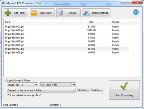 MgoSoft PCL Converter v9.5.1 PCL文件转换工具