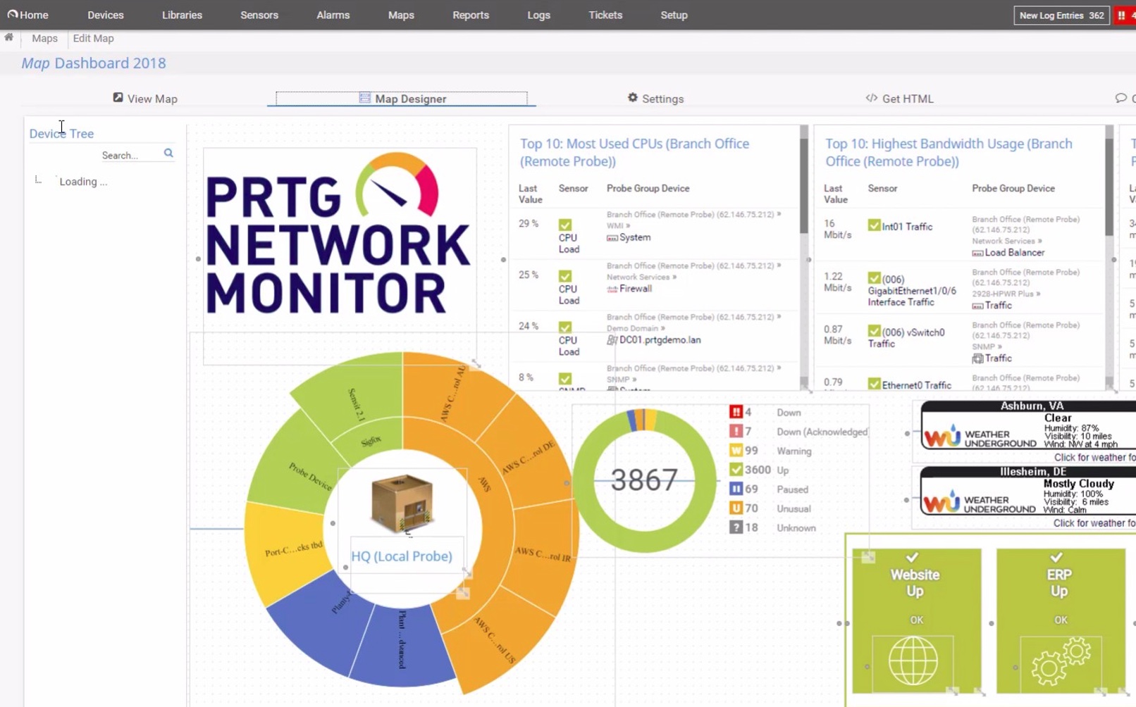 PRTG Network Monitor v24.2.96.1346 网络监控工具