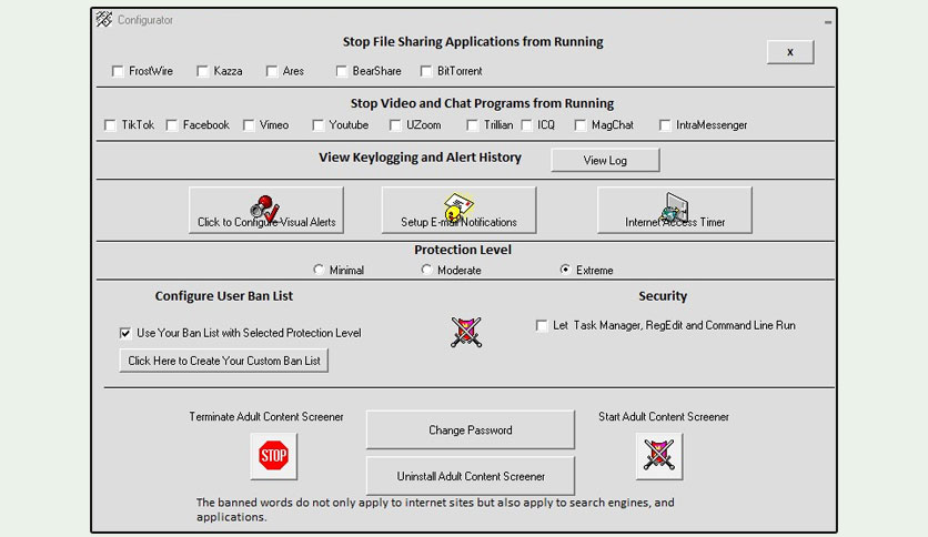 PB Software Adult Content Screener v1.26 屏蔽成人内容软件工具