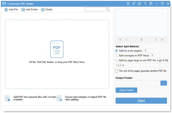 Coolmuster PDF Splitter v2.4.15 PDF分割工具