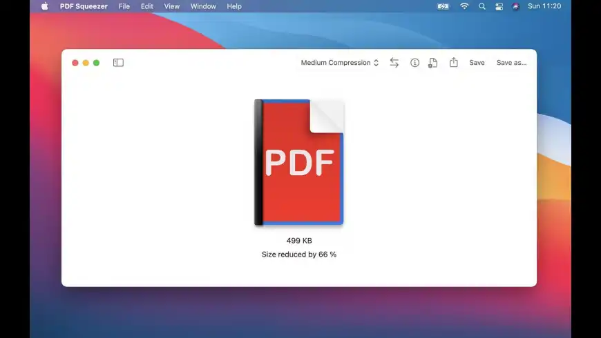 PDF Squeeze v2.0 PDF压缩工具