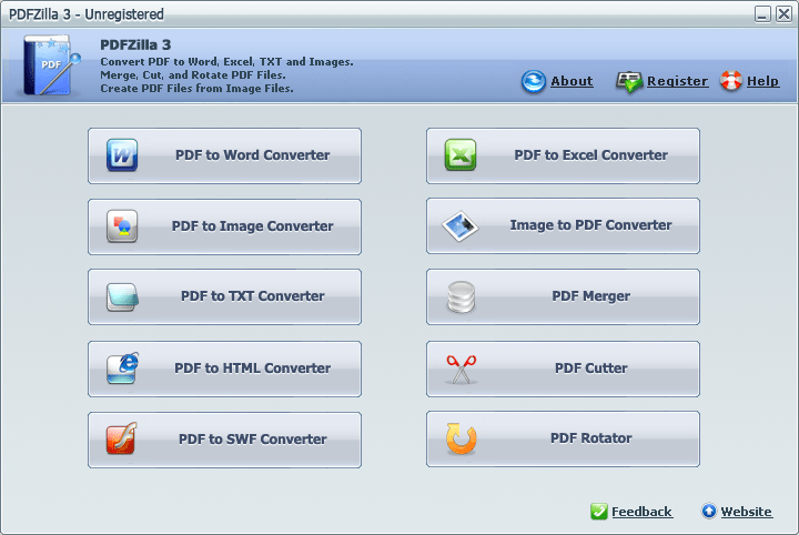 PDFZilla v3.9.5 PDF多种转换格式和编辑工具