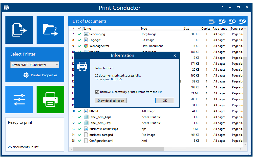 Print Conductor v9.0.2401.19160 自动打印多种格式文档工具