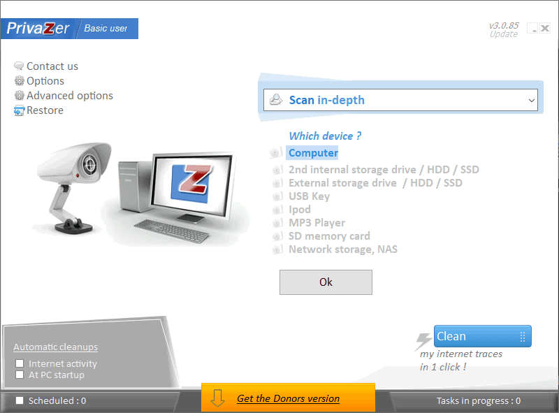 PrivaZer Donors v4.0.86 电脑清理和隐私保护工具