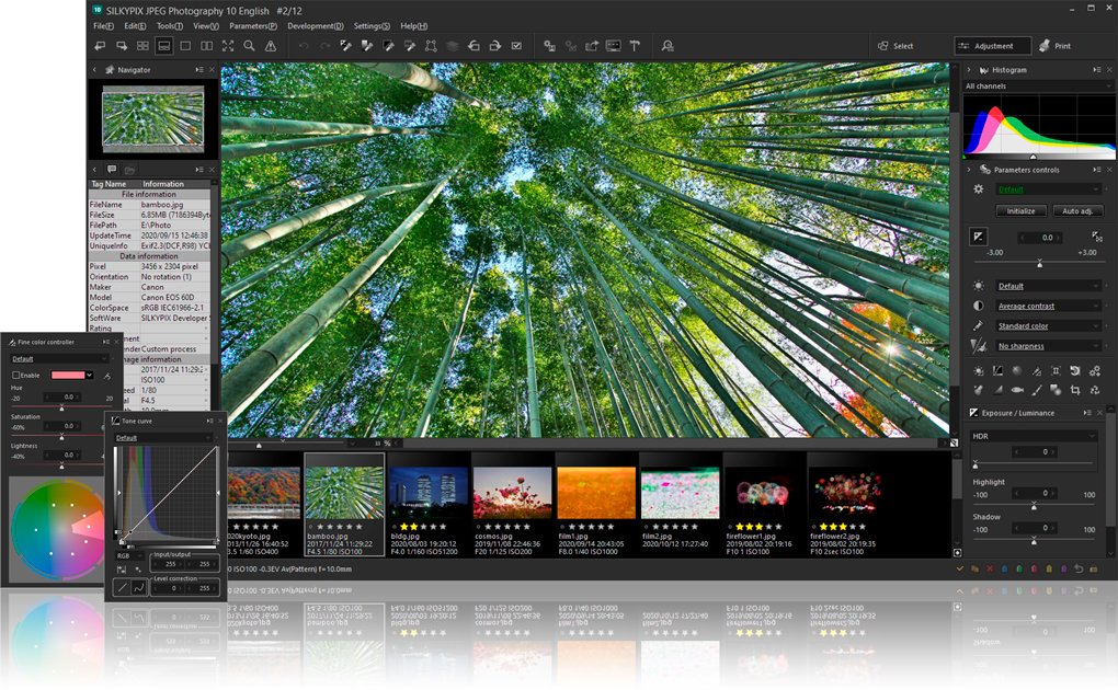 SILKYPIX JPEG Photography v11.2.14.0 照片编辑软件