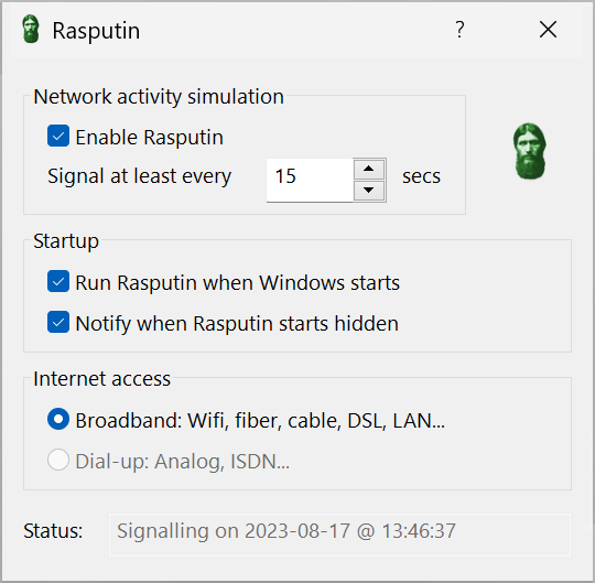 Rasputin v3.33.23261 互联网连接守护者