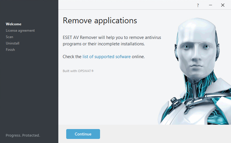 ESET AV Remover tool v1.6.7.0 卸载任何防病毒软件