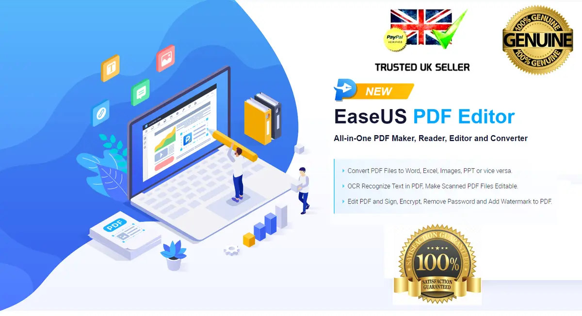 EaseUS PDF Editor Pro v6.1.0.1 PDF阅读和创建器