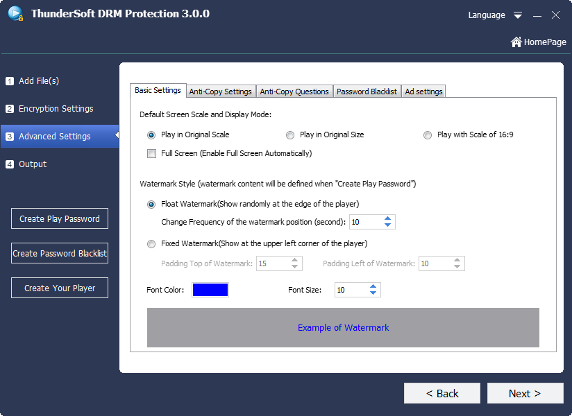 ThunderSoft DRM Protection v5.0 视频/音频/图像/文档文件保护工具