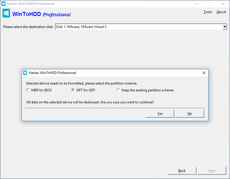 WinToHDD Enterprise v6.5 Windows系统安装与克隆工具