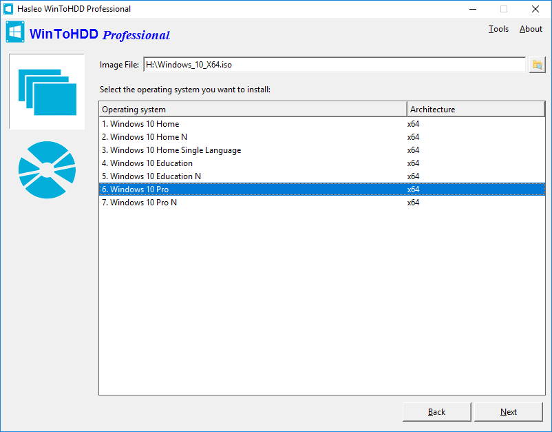 WinToHDD Professional + Technician v6.5 Windows部署工具