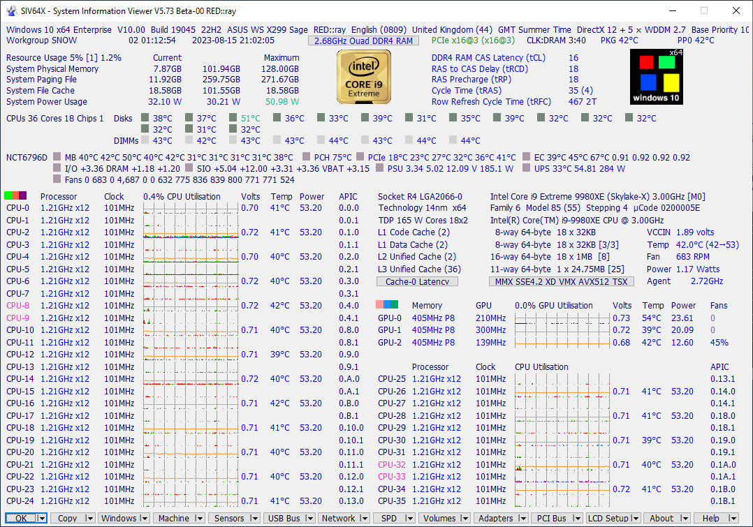 SIV System Information Viewer v5.77 硬件信息分析工具