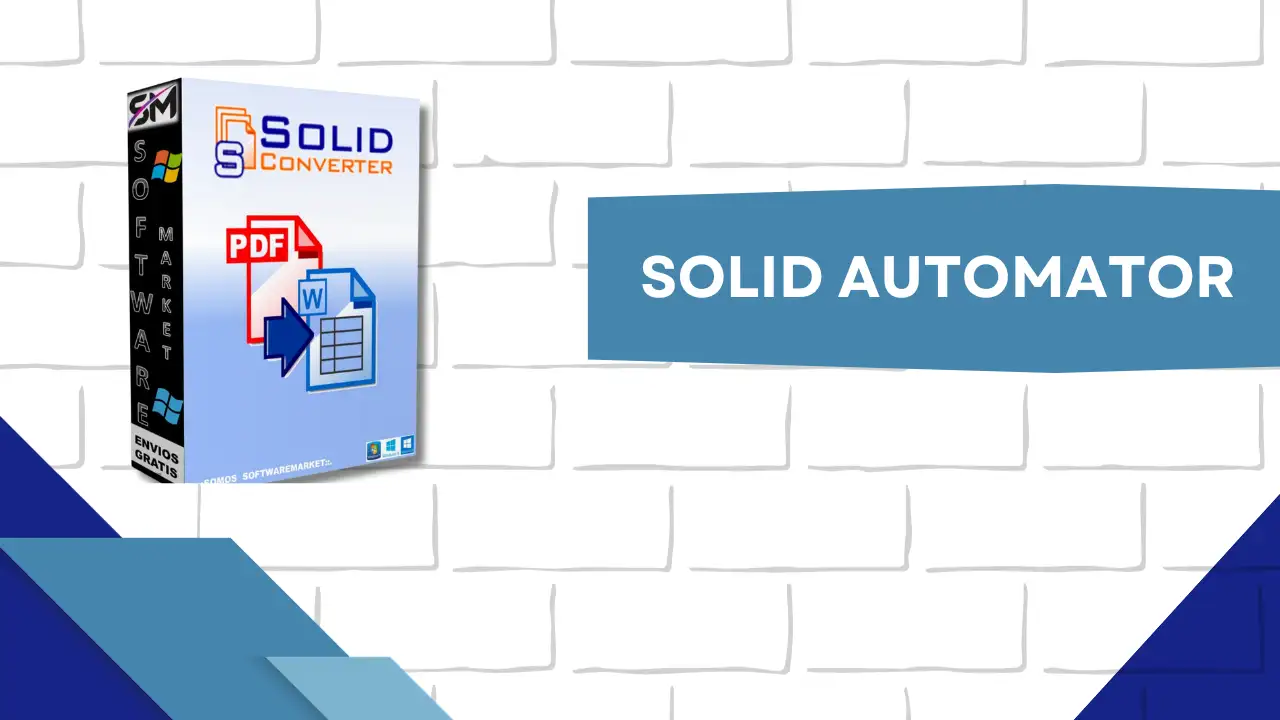 Solid Automator v10.1.18028.10732 自动化PDF转换处理软件