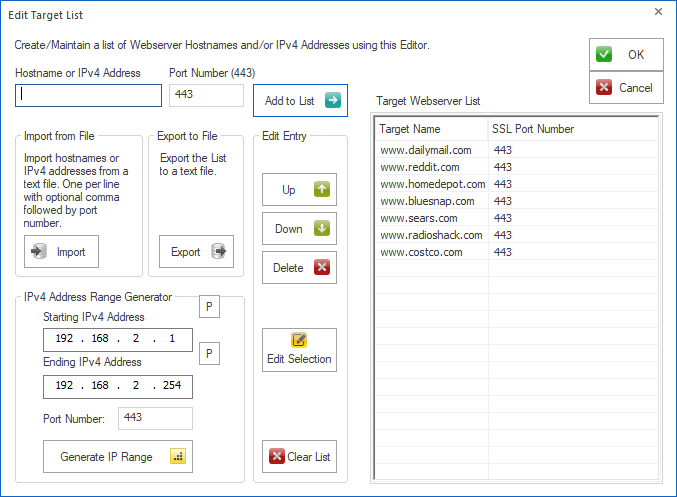 NetScanTools SSL Certificate Scanner v2.80.0 检索并检查SSL证书工具