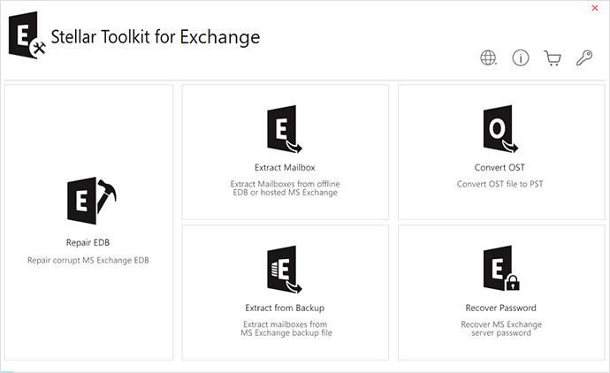 Stellar Toolkit for Exchange v10.0.0.4 修复和恢复EDB文件软件