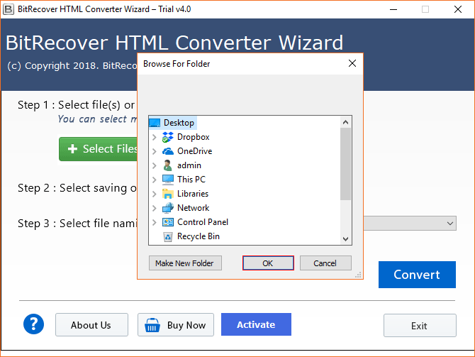 BitRecover HTML Converter Wizard v4.3 HTML转换工具