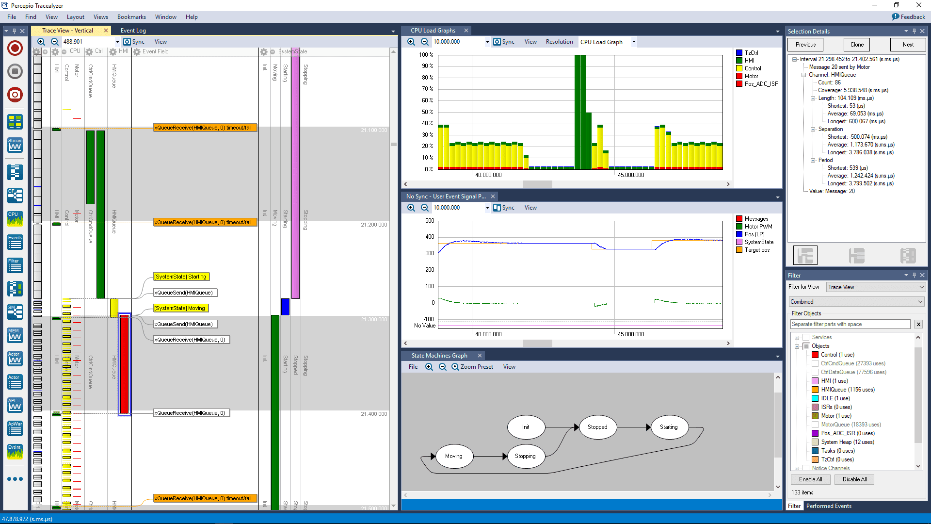 Percepio Tracealyzer v4.8.1.13174 跟踪和可视化嵌入式软件