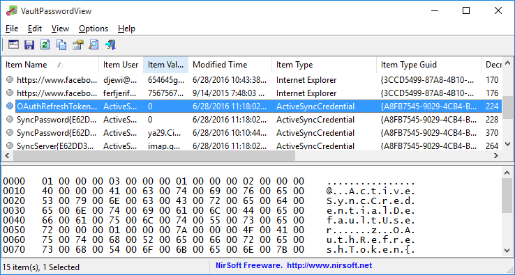 vaultpasswordview