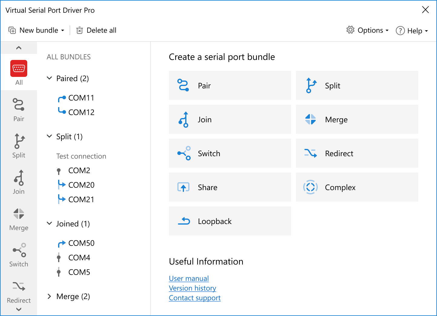 Virtual Serial Port Driver Pro v11.0.1041 创建并模拟虚拟COM端口工具