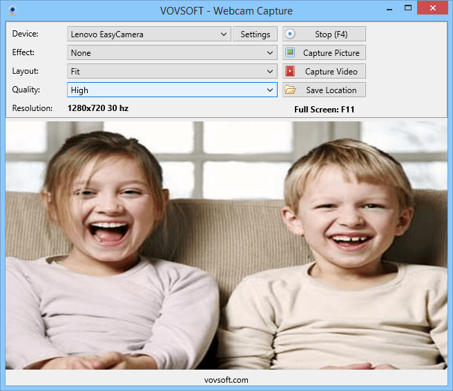 VovSoft Webcam Capture v3.2 网络摄像头快照软件