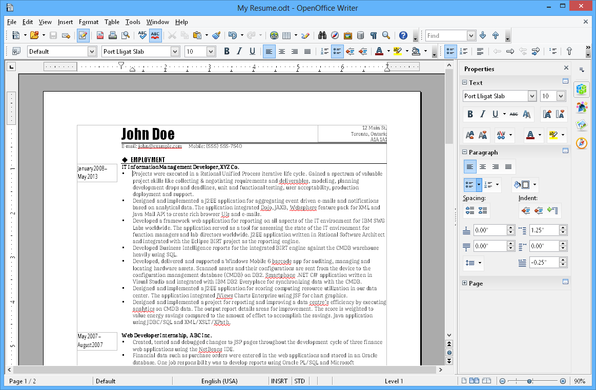 Apache OpenOffice v4.1.15 办公套件