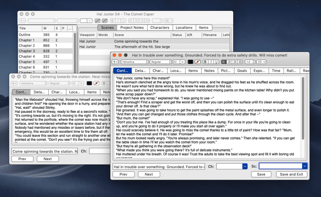 yWriter v7.1.5.2 创作文字处理软件