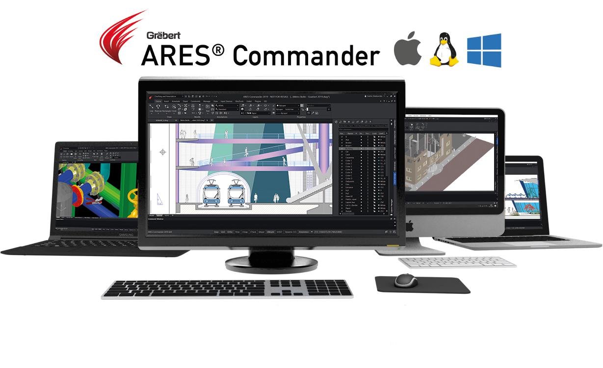 ARES Commander 2025.0 Build 25.0.1.1225 2D和3D建模软件