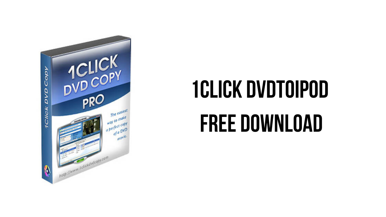 1CLICK DVD Copy Pro v5.2.2.4 DVD复制软件