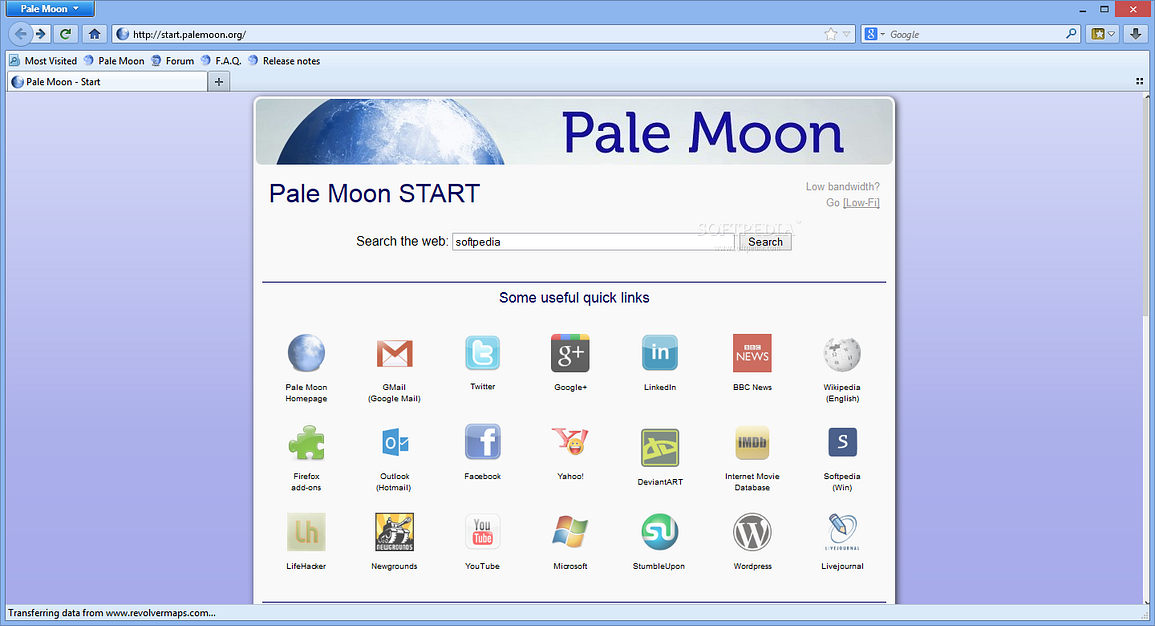 Pale Moon v33.2.0 开源网页浏览器