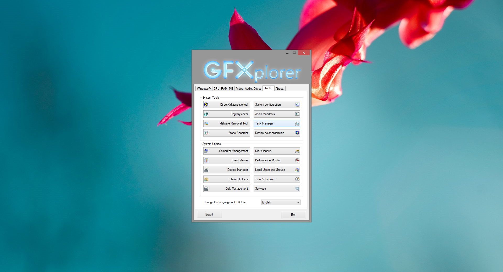 GFXplorer v3.16.1.1832 系统信息工具