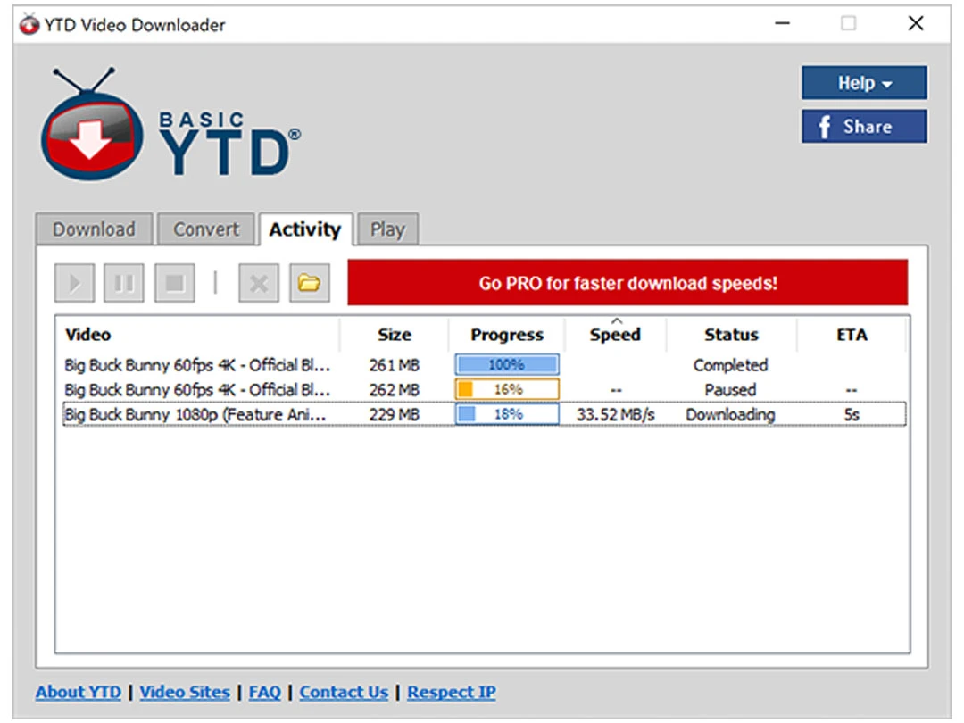 YTD Video Downloader Ultimate Portable v7.6.3.3  Facebook和其他网站视频下载器