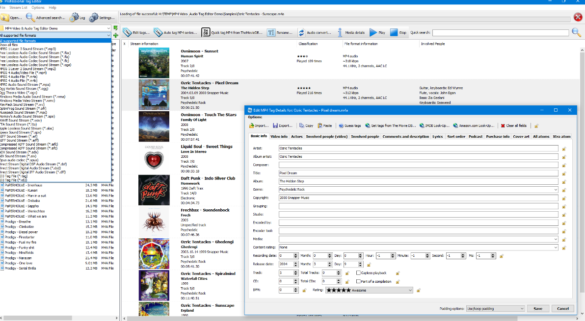 3delite Professional Tag Editor v1.0.179.192 专业标签编辑器