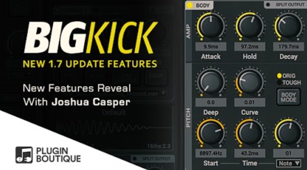 Credland Audio BigKick v1.9.7 鼓点合成插件