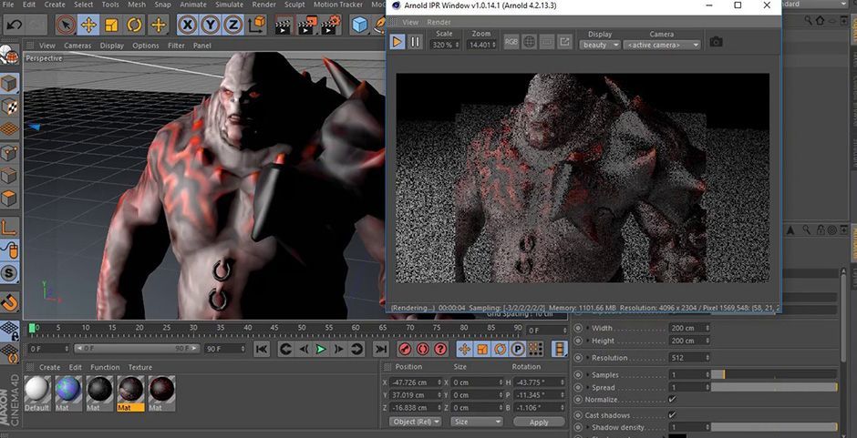 Arnold for Cinema 4D v4.5.0 渲染引擎插件