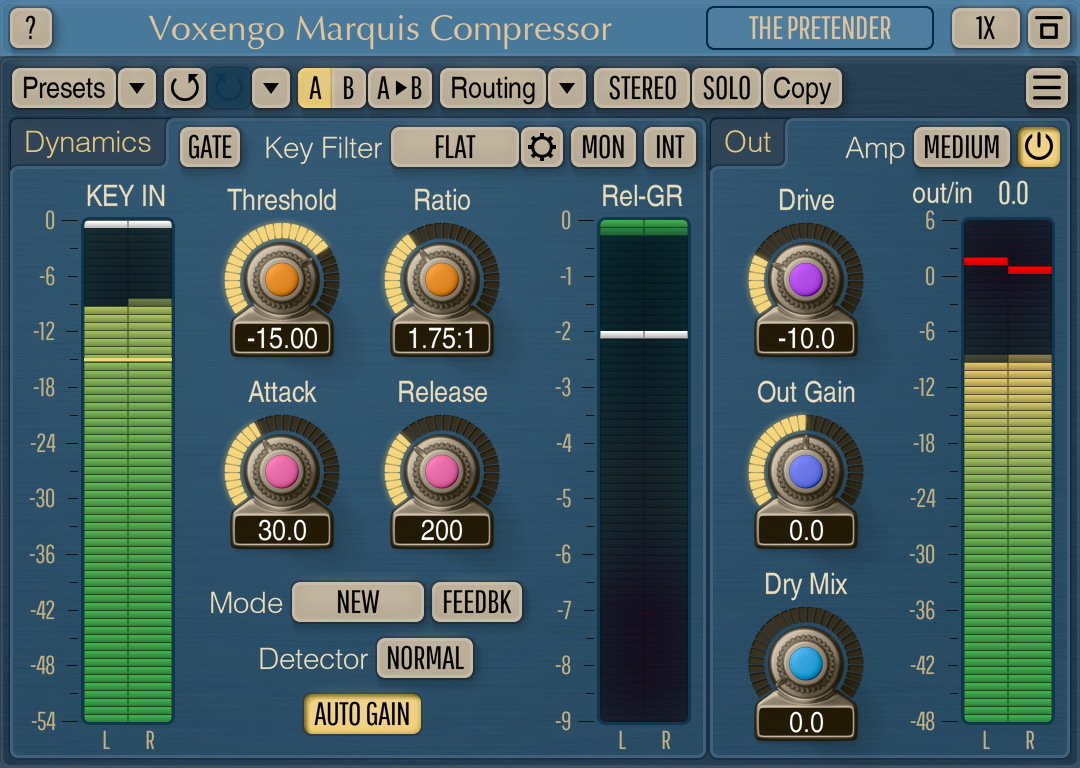 Voxengo Marquis Compressor v2.7 音频母带压缩器插件