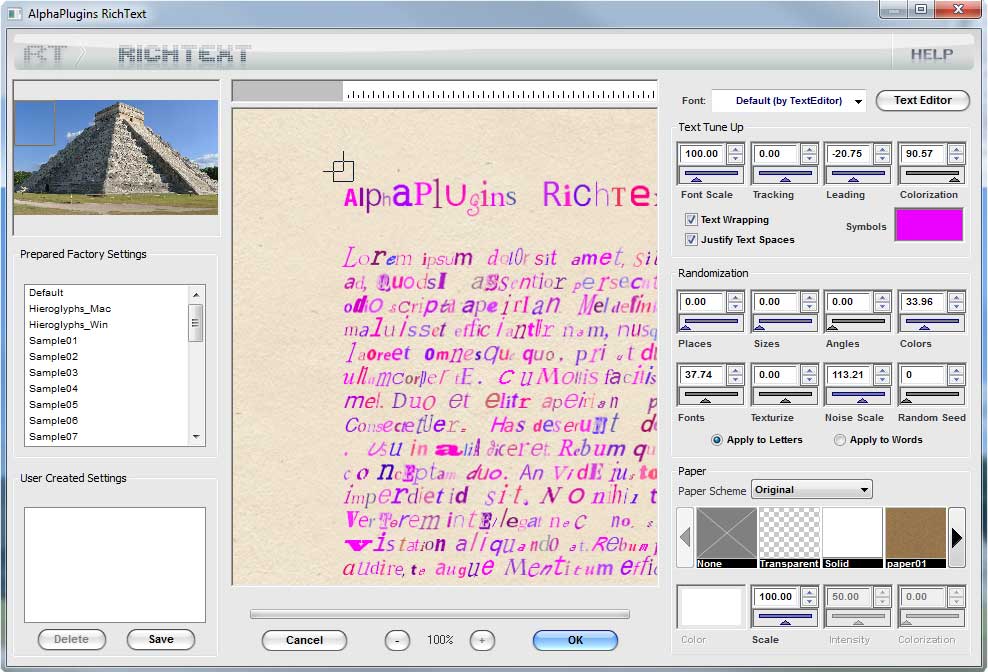 AlphaPlugins RichText v1.1 数字艺术做图PS插件