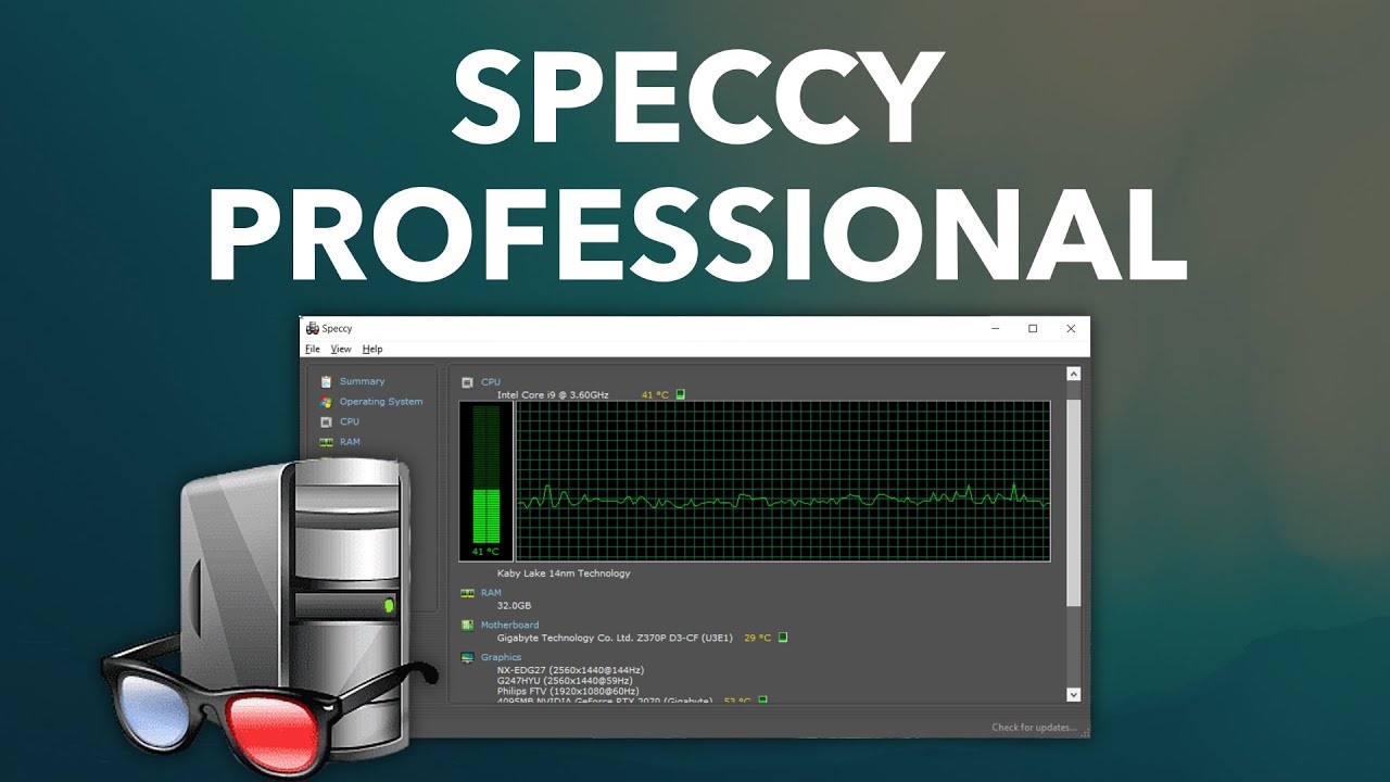 Speccy Professional v1.33.079 电脑硬件检测工具