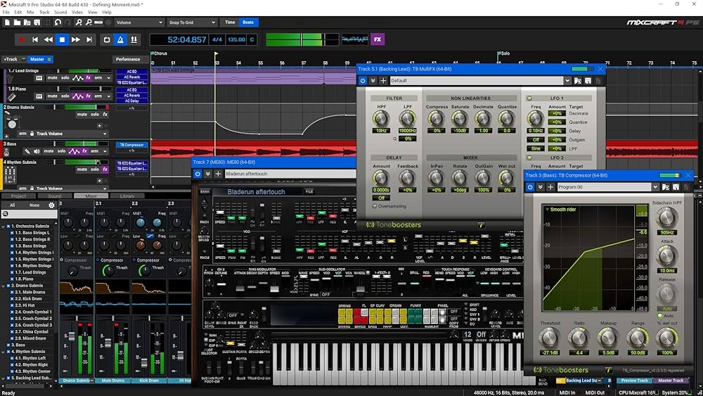 Acoustica Mixcraft Pro Studio v9.0 Build 470 音乐制作工具