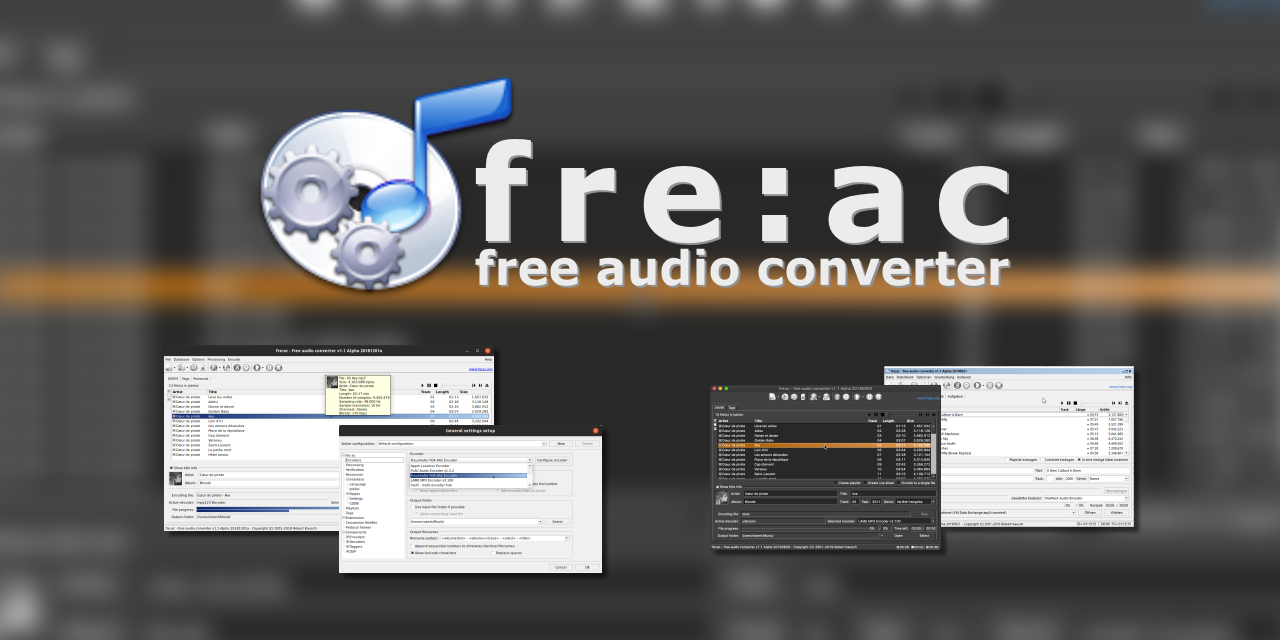 freac for Mac 1.1.7 音频转换工具