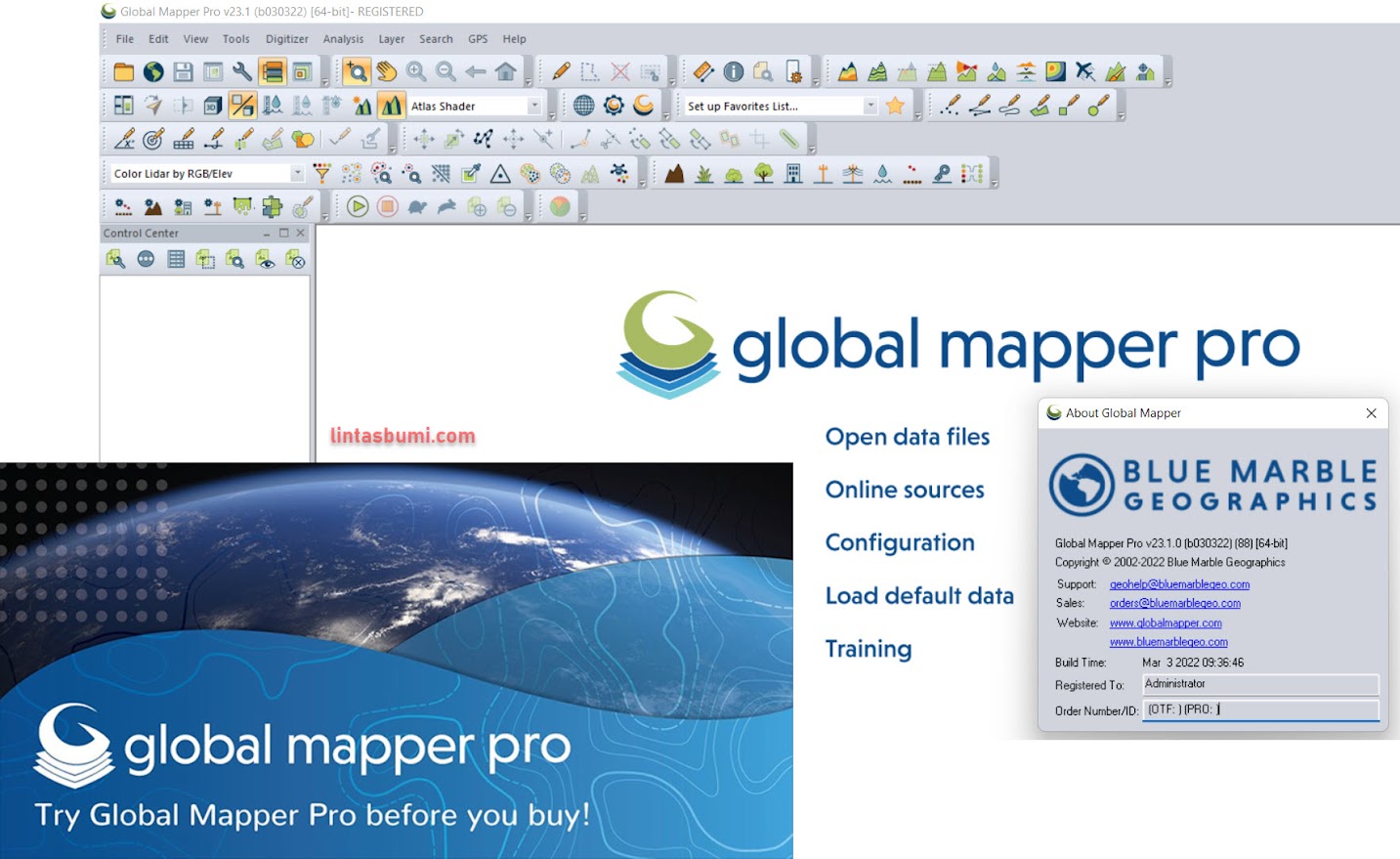 Global Mapper Pro v25.1.1 Build 030624 地理信息系统GIS综合性软件