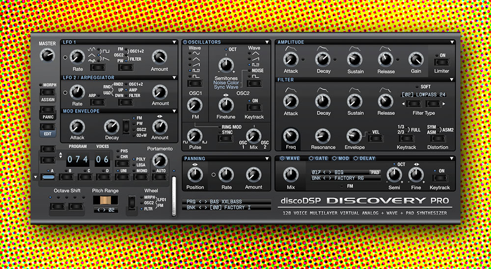 discoDSP Discovery Pro v7.9 合成器和采样器插件